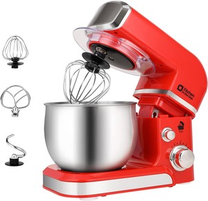 Stand Mixer, Kitchen in a Box, 3.2 QT Small Electric Food Mixer, Six Speeds, Portable, Lightweight
