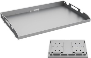 Flat Top Tabletop Griddle Replacement Top for Blackstone 22 Flat Top Grill Models 1666 1895 2203 2304, Griddle Top Replacement Parts for 22 Inch Blackstone with Rear Grease System & Handy Handle