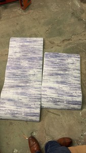 Set of Two Anti-Fatigue Mats, One Shorter and One Longer, Great for Kitchen, Bathroom, Work Station or Any Place Where You Might Stand for Long Periods of Time
