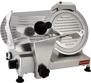 Premium Steel Blade Electric Deli Meat and Cheese Slicer for Commercial and Home Use, BESWOOD Brand RETAIL $478.00