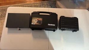 HONEYWELL Cash Box, Flambeau Pistol Pack Safe