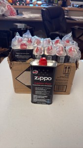 (12) ZIPPO lighter fuel 12oz containers