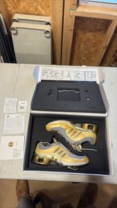 RARE 1st ed., Adidas Shoes-1 Pearl, Metal Gold, MetSilver orig box