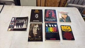 (6) BOOKS Beatles, John Lennon, and rock records