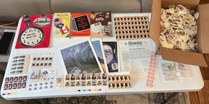 VINTAGE collectible stamps and stamp books