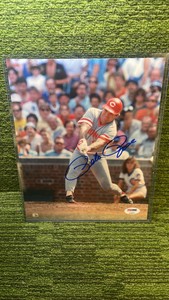 Pete Rose Autographed picture 8X10 with PSA authentication