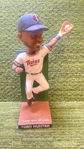 Minnesota Twins Tori Hunter Hall of Fame bobble head