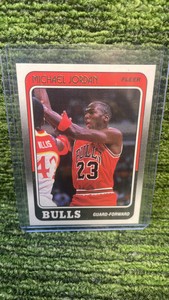 1988 Fleer Michael Jordan Chicago Bulls Nice Sharp Card