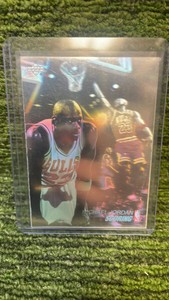 199192 Upper Deck award winner hologram Michael Jordan Chicago Bulls