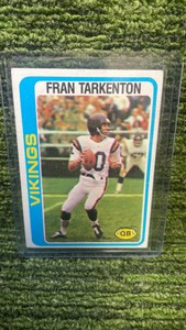 1978 Topps Fran Tarkenton QB Minnesota Vikings