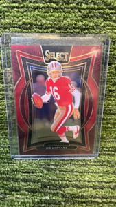2024 Panini Select Joe Montana numbered to 149