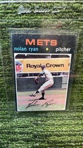 1971 Topps Baseball Nolan Ryan New York Mets