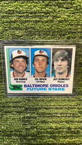 1982 Topps Cal Ripken future stars Baltimore Orioles Rookie Card