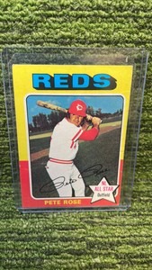 1975 Topps, Pete Rose, NL All-Star Cincinnati Reds