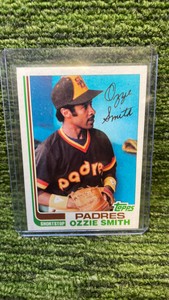 1982 Topps, Ozzie Smith, Padres
