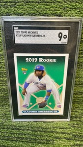 2019 Topps Archives Vladimir Guerrero Junior SGC9