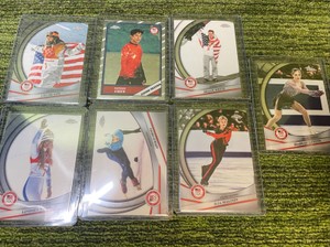 2026 Topps Chrome Winter Olympics, Mixed lot of 7 cards-team, USA