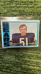 1972 Topps Dick BUTKUS space MLB Chicago Bears  VINTAGE
