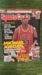 1996 January Sports cards, Michael Jordan on the cover Chicago Bulls