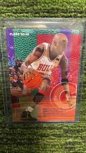 1995 -96 Fleer NBA, Michael Jordan, Chicago, Chicago Bulls