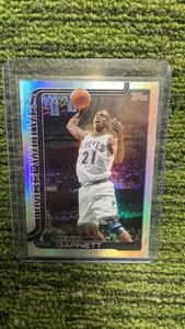 2025 Topps flagship Kevin Garnett silver Refractor Minnesota Timberwolves