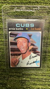 1971 Topps, Ernie Banks, Chicago Cubs