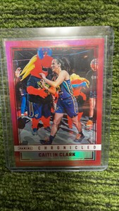 2025 Chronicle, Caitlin Clark, red foil variation, Indiana Fever WNBA