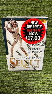 2022 Panini Select baseball cards . 4cards per pack 3packs per box. New sealed box