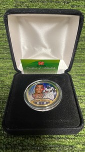 Minnesota Vikings Adrian Peterson Gold plated half dollar