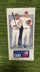 1999 Chicago Cubs information guide Book