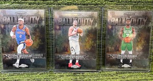 2025 Topps Chrome SHAI GILGEOUS Alexander, Nikola Jokic, & Jaylen Brown (MVP Contenders) ball of duty insert