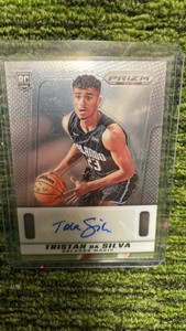 2025 Panini Prizm Tristan Da Silva autographed rookie card RC