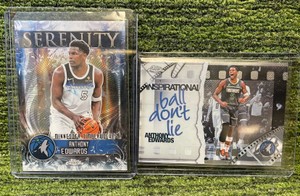 2025 Topps Chrome NBA Anthony Edwards Serenity & Inspirational Insert -Minnesota, Minnesota Timberwolves