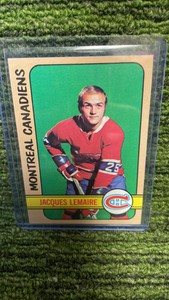 1972 Topps Jacques Lemaire- Montral Canadiens