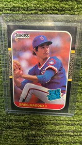 1987 Donruss, Greg Maddux Rated rookies RC