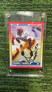 1990s Score Daryl Thompson, rookie autographed RC