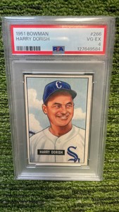 1951 Bowman, Harry Dorish PSA graded 4