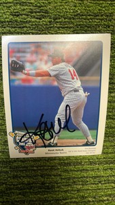 Minnesota Twins Kent Hrbek back autographed picture