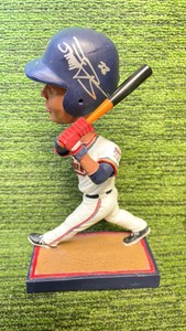 Minnesota Twins Miguel San bobble head autographed number 22