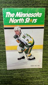 19 8485 Minnesota North stars booklet schedule