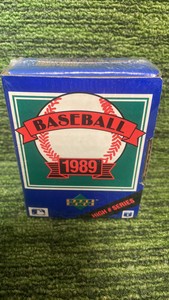 1989 Upper Deck High Series baseball set sealed