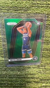 20 2425 Panini Prizm Rob Dillingham green parallel RC rookie card