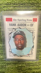 1970 Topps, Hank, Aaron Atlanta Braves
