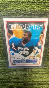1983 Topps Football Lawrence Taylor, New York Giants