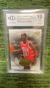 200910 Upper Deck, MJ legacy collection Michael Jordan BCCG graded 10