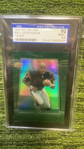 2000 Upper Deck Encore Curtis KEATON rookie graded 92