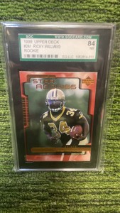 1999 Upper Deck Ricky Williams rookie RC New Orleans Saints