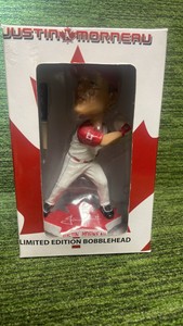 Limited Edition, Justin MORNEAU Bobble Head- baseball Canada