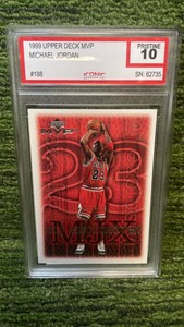1999 Upper Deck MVP, Michael Jordan graded Pristine 10