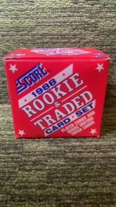 1988 Score Rookie and Traded card set (#1110)
